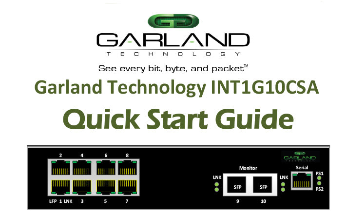 Quick Start Guide