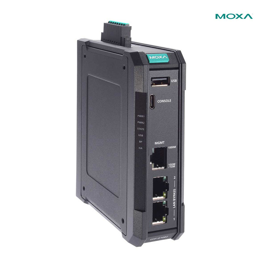 MOXA EDF-G1002-BP Industrial LAN Firewall