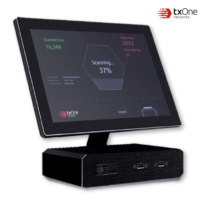 txOne Safe Port Media Scanning Station for OT Systems